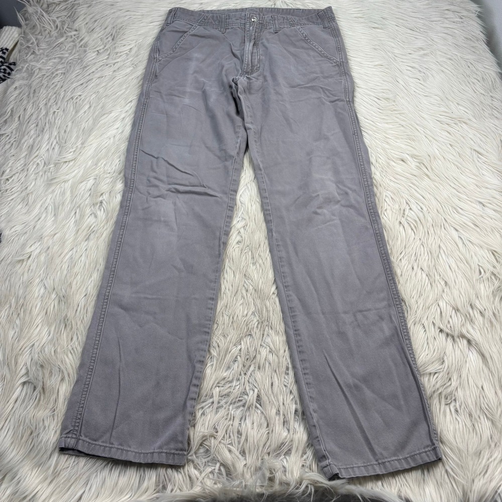 Topo Men's / Unisex 30 Gray Twill Cotton Utility Pant Hiking Camping Gorpcore
